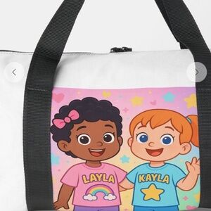 Kayla & Layla Double Clothes Bag-Durable & Spacious